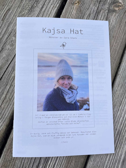 Pattern Sara Stark Blackbirdknits Kajsa hat